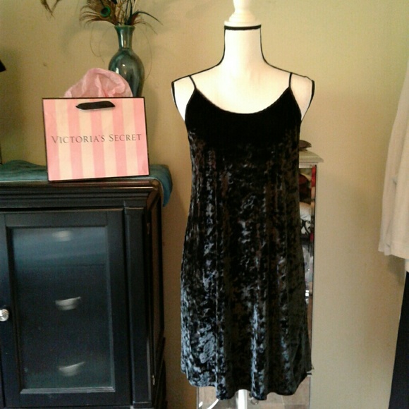 Victoria's Secret Other - Victoria's Secret Velvet Slip Dress